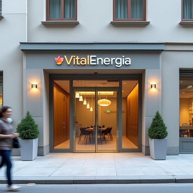 VitalEnergia bejárat a Széchenyi utcában
